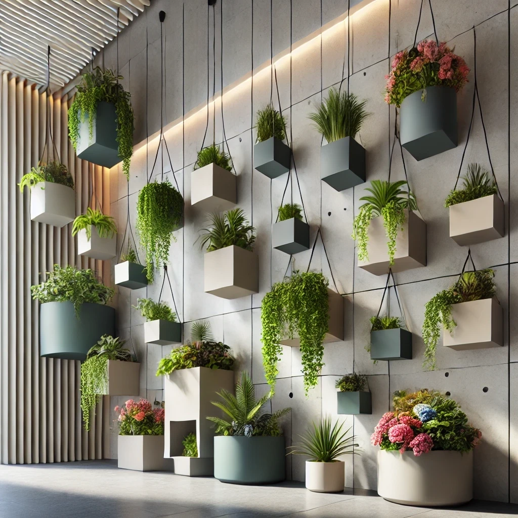 Macetas Colgantes y Verticales